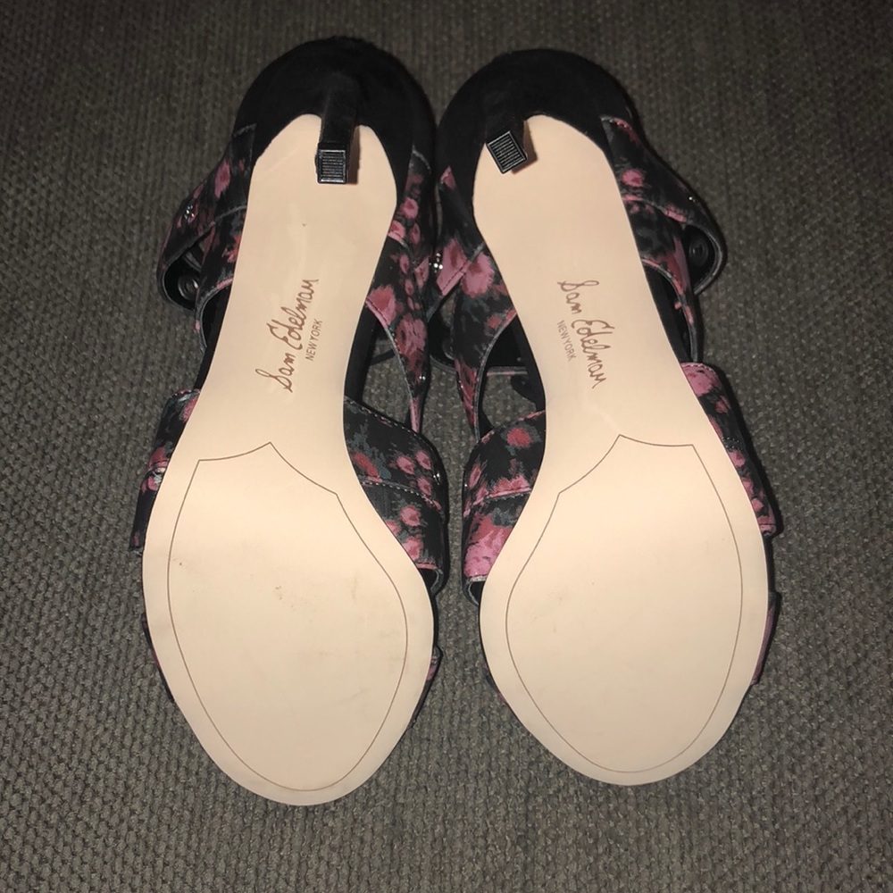 Sam Edelman Floral Heels - Picture 5 of 8
